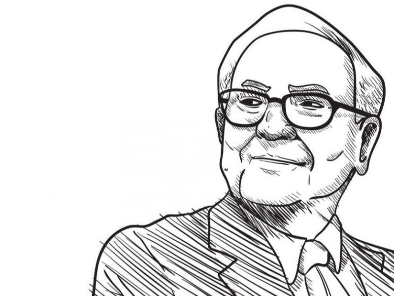 warren buffett drawing
